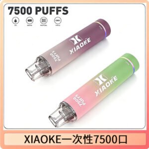 梟客XIAOKE一次性電子菸拋棄式7500口