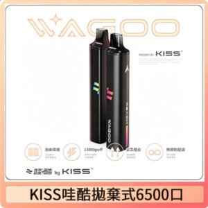 WAGOO哇酷Kiss5 6500口拋棄式 | 自由混搭雙口味 | 雙芯組合